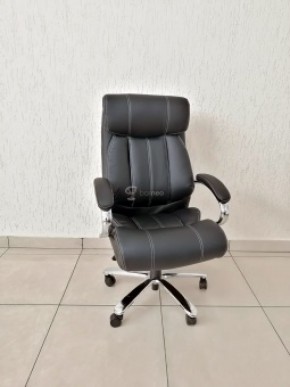Кресло Barneo K-303 для руководителя (черная экокожа) в Нытве - nytva.ok-mebel.com | фото 1