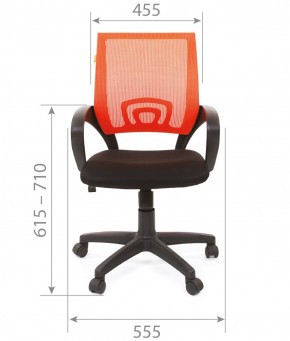 Кресло для оператора CHAIRMAN 696 black (ткань TW-11/сетка TW-04) в Нытве - nytva.ok-mebel.com | фото 4