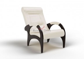 Кресло для отдыха Римини 19-К-КР (экокожа/венге) КРЕМ в Нытве - nytva.ok-mebel.com | фото
