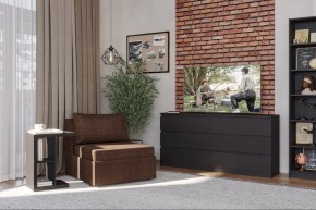 Кресло для отдыха Йоки коричневое, ткань рогожка в Нытве - nytva.ok-mebel.com | фото 4