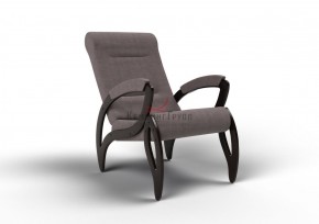 Кресло для отдыха Зельден 20-Т-ГР (ткань/венге) ГРАФИТ в Нытве - nytva.ok-mebel.com | фото