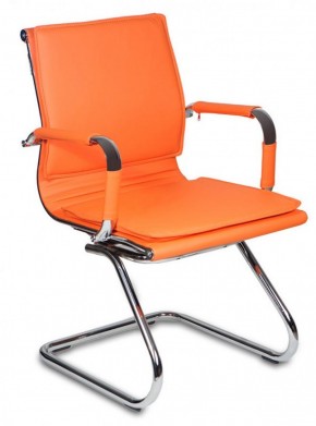 Кресло для посетителя Бюрократ CH-993-Low-V/orange оранжевый в Нытве - nytva.ok-mebel.com | фото