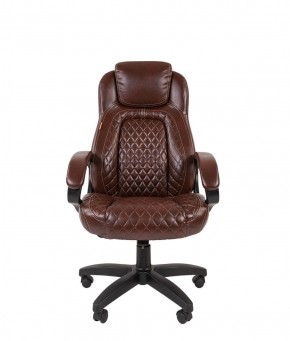 Кресло для руководителя  CHAIRMAN 432 (Экокожа коричневая) в Нытве - nytva.ok-mebel.com | фото 2