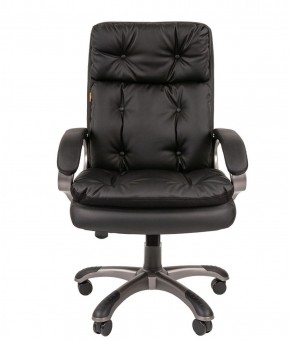 Кресло для руководителя  CHAIRMAN 442 (экокожа черная) в Нытве - nytva.ok-mebel.com | фото