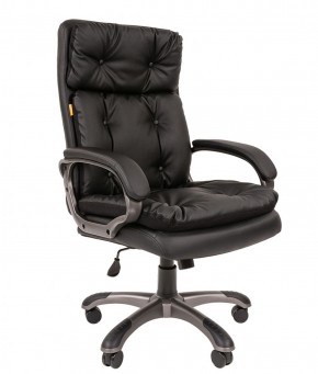 Кресло для руководителя  CHAIRMAN 442 (экокожа черная) в Нытве - nytva.ok-mebel.com | фото 2