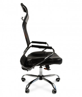 Кресло для руководителя CHAIRMAN 700 (Сетка) Черное в Нытве - nytva.ok-mebel.com | фото 3