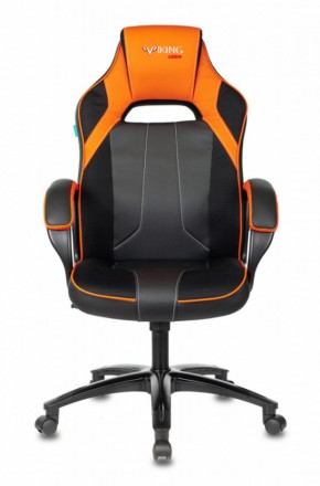 Кресло игровое Бюрократ VIKING 2 AERO ORANGE черный/оранжевый в Нытве - nytva.ok-mebel.com | фото 2