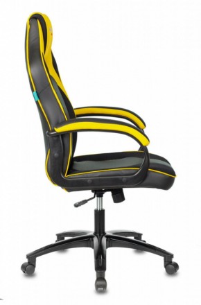 Кресло игровое Бюрократ VIKING 2 AERO YELLOW черный/желтый в Нытве - nytva.ok-mebel.com | фото 3