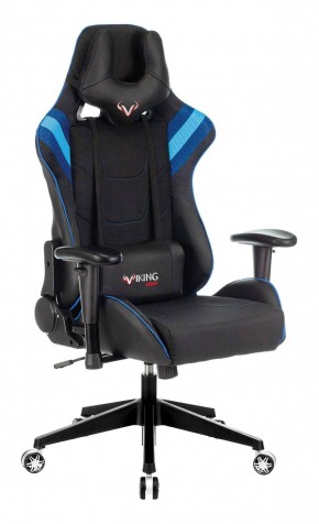 Кресло игровое Бюрократ VIKING 4 AERO BLUE черный/синий в Нытве - nytva.ok-mebel.com | фото