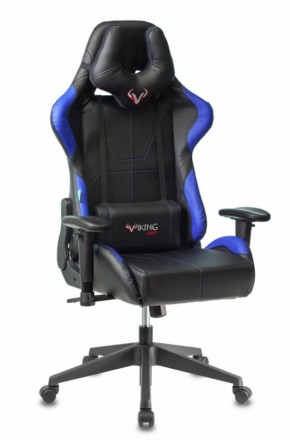 Кресло игровое Бюрократ VIKING 5 AERO BLUE черный/синий в Нытве - nytva.ok-mebel.com | фото