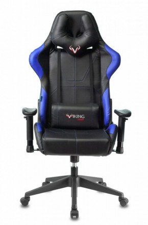 Кресло игровое Бюрократ VIKING 5 AERO BLUE черный/синий в Нытве - nytva.ok-mebel.com | фото 3