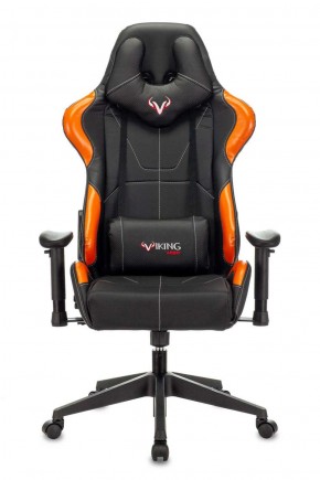 Кресло игровое Бюрократ VIKING 5 AERO ORANGE черный/оранжевый в Нытве - nytva.ok-mebel.com | фото 3