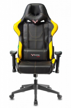 Кресло игровое Бюрократ VIKING 5 AERO YELLOW черный/желтый в Нытве - nytva.ok-mebel.com | фото 3