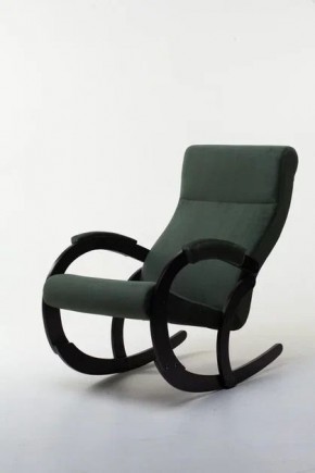 Кресло-качалка КОРСИКА 34-Т-AG (зеленый) в Нытве - nytva.ok-mebel.com | фото