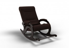 Кресло-качалка Тироль 12-Т-ГР (ткань/венге) ГРАФИТ в Нытве - nytva.ok-mebel.com | фото