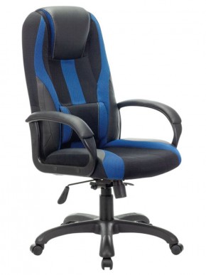 Кресло компьютерное BRABIX PREMIUM "Rapid GM-102" (экокожа/ткань, черное/синее) 532106 в Нытве - nytva.ok-mebel.com | фото