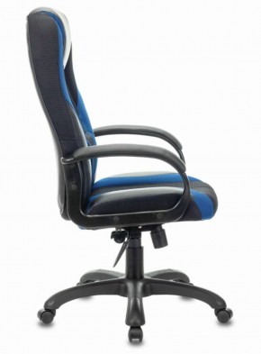 Кресло компьютерное BRABIX PREMIUM "Rapid GM-102" (экокожа/ткань, черное/синее) 532106 в Нытве - nytva.ok-mebel.com | фото 3
