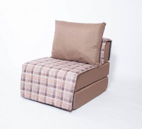 Кресло-кровать бескаркасное Харви (коричневый-квадро беж) в Нытве - nytva.ok-mebel.com | фото