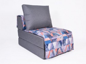 Кресло-кровать бескаркасное Харви (серый-сноу деним) в Нытве - nytva.ok-mebel.com | фото