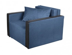 Кресло-кровать Милена с подлокотниками (синий) Велюр в Нытве - nytva.ok-mebel.com | фото