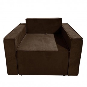Кресло-кровать Принц КК1-ВК (велюр коричневый) в Нытве - nytva.ok-mebel.com | фото