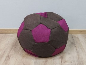 Кресло-мешок Мяч S (Savana Chocolate-Savana Berry) в Нытве - nytva.ok-mebel.com | фото 1