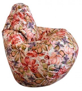 Кресло-мешок Цветы L в Нытве - nytva.ok-mebel.com | фото