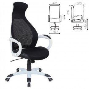 Кресло офисное BRABIX PREMIUM "Genesis EX-517" (белый/черный) 531573 в Нытве - nytva.ok-mebel.com | фото