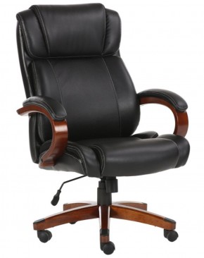 Кресло офисное BRABIX PREMIUM "Magnum EX-701" (дерево, рециклированная кожа, черное) 531827 в Нытве - nytva.ok-mebel.com | фото 1