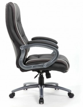 Кресло офисное BRABIX PREMIUM "Strong HD-009" (экокожа черная, ткань серая) 531945 в Нытве - nytva.ok-mebel.com | фото 3