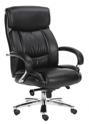 Кресло офисное BRABIX "Direct EX-580" (хром/рециклированная кожа/черное) 531824 в Нытве - nytva.ok-mebel.com | фото