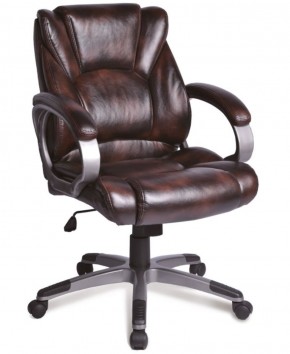 Кресло офисное BRABIX "Eldorado EX-504" (коричневое) 530875 в Нытве - nytva.ok-mebel.com | фото 1