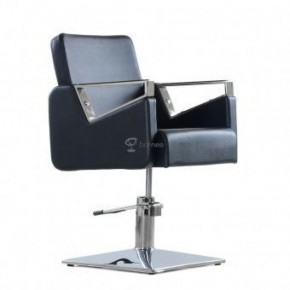 Кресло парикмахерское Barneo 6300V5 черное в Нытве - nytva.ok-mebel.com | фото
