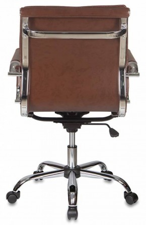 Кресло руководителя Бюрократ CH-993-LOW/BROWN коричневый в Нытве - nytva.ok-mebel.com | фото 4