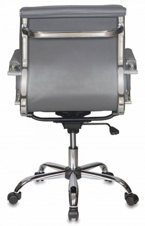 Кресло руководителя Бюрократ CH-993-LOW/GREY серый в Нытве - nytva.ok-mebel.com | фото 4