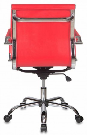 Кресло руководителя Бюрократ CH-993-LOW/RED красный в Нытве - nytva.ok-mebel.com | фото 4