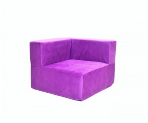 Кресло-угловое-модуль бескаркасное Тетрис 30 (Фиолетовый) в Нытве - nytva.ok-mebel.com | фото
