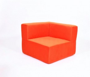 Кресло-угловое-модуль бескаркасное Тетрис 30 (Оранжевый) в Нытве - nytva.ok-mebel.com | фото