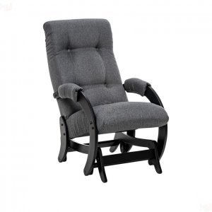 Кресло-качалка Модель 68 (Leset Футура) Венге, ткань Malmo 95 в Нытве - nytva.ok-mebel.com | фото 2