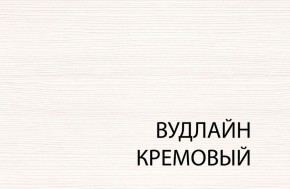 Кровать 120, TIFFANY, цвет вудлайн кремовый в Нытве - nytva.ok-mebel.com | фото 1