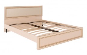 Кровать 1.6 Беатрис М10 с мягкой спинкой и ортопедическим основанием (дуб млечный) в Нытве - nytva.ok-mebel.com | фото