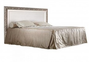 Кровать 2-х спальная (1,4 м) Тиффани штрих-лак/серебро (ТФКР140-1) в Нытве - nytva.ok-mebel.com | фото