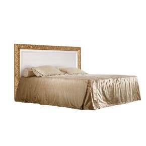 Кровать 2-х спальная (1,4 м)Тиффани штрих-лак/золото с подъемным механизмом (ТФКР140-2[7]) в Нытве - nytva.ok-mebel.com | фото
