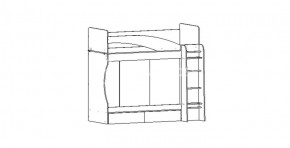 Кровать Бемби МДФ (фасад 3D) в Нытве - nytva.ok-mebel.com | фото 19