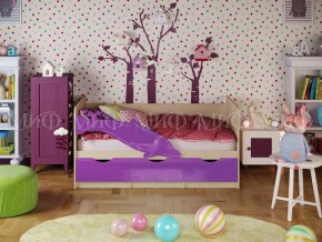 ДЕЛЬФИН-1 Кровать 1800 (Фиолетовый металлик) в Нытве - nytva.ok-mebel.com | фото