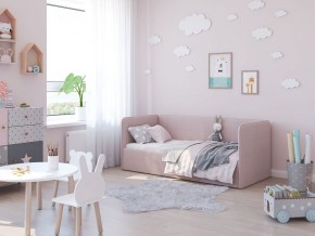 Кровать-диван Leonardo 160*70 (Розовый) + боковина в Нытве - nytva.ok-mebel.com | фото 5
