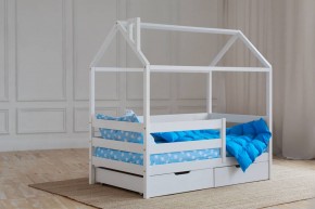 Кровать-домик 80*160 Белый в Нытве - nytva.ok-mebel.com | фото 4