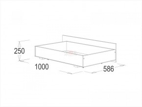 Кровать двойная Ольга 1Н + 2-а ящика (1200*2000) в Нытве - nytva.ok-mebel.com | фото 3