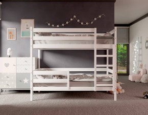 Кровать двухъярусная без крыши 80*190 Белый в Нытве - nytva.ok-mebel.com | фото 2