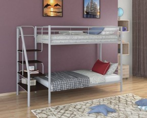 Кровать двухъярусная "Толедо" Серый/Венге в Нытве - nytva.ok-mebel.com | фото 1